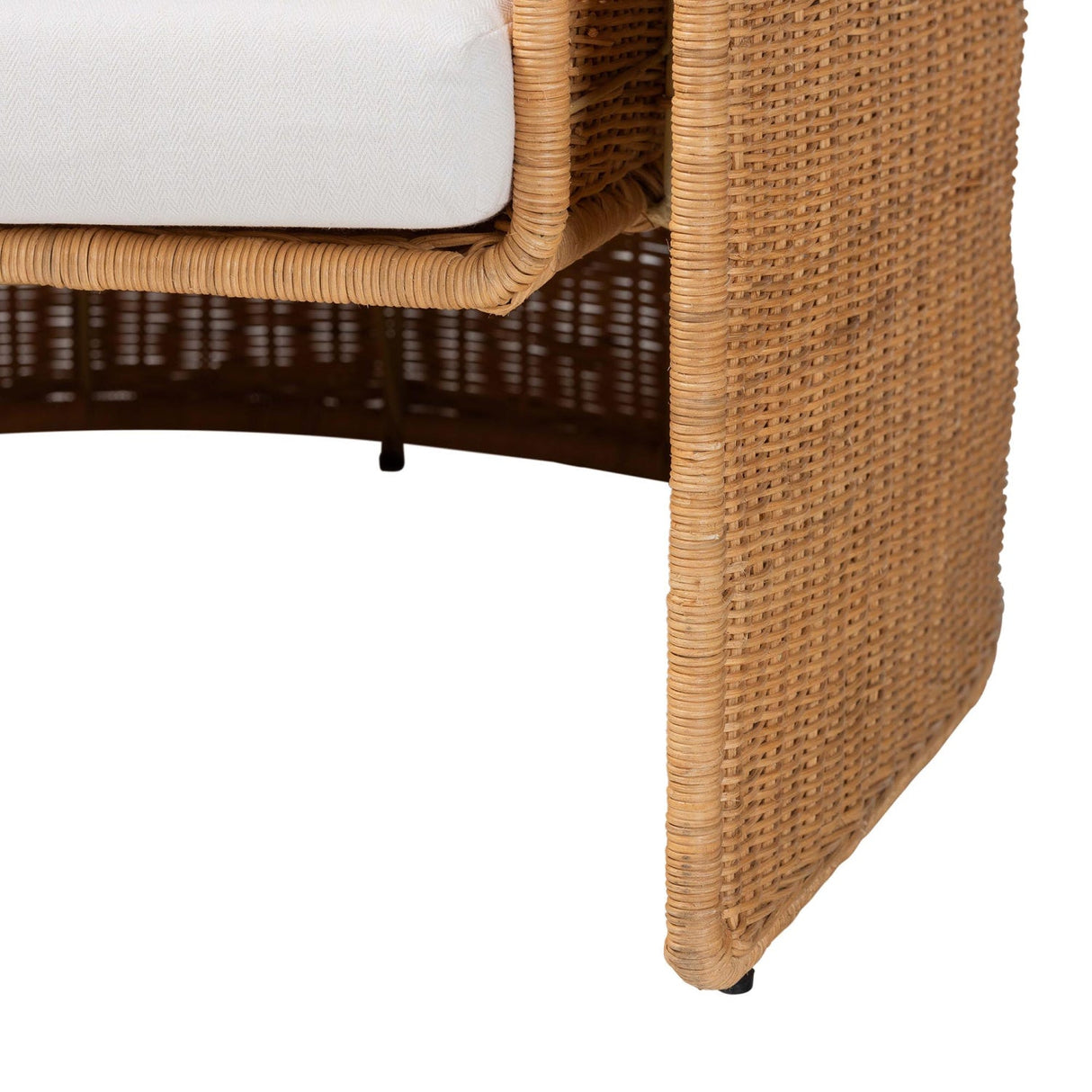 Modern European furniture - U Shaped Rattan Lounge Armchair - www.oroa.com