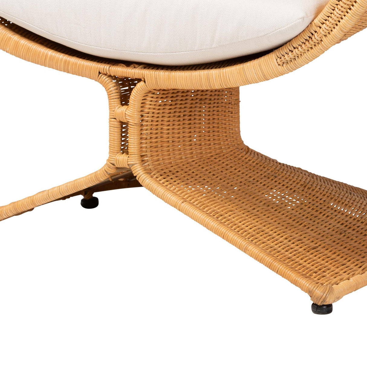 Modern European furniture - Woven Rattan Bohemian Lounge Chair - www.oroa.com