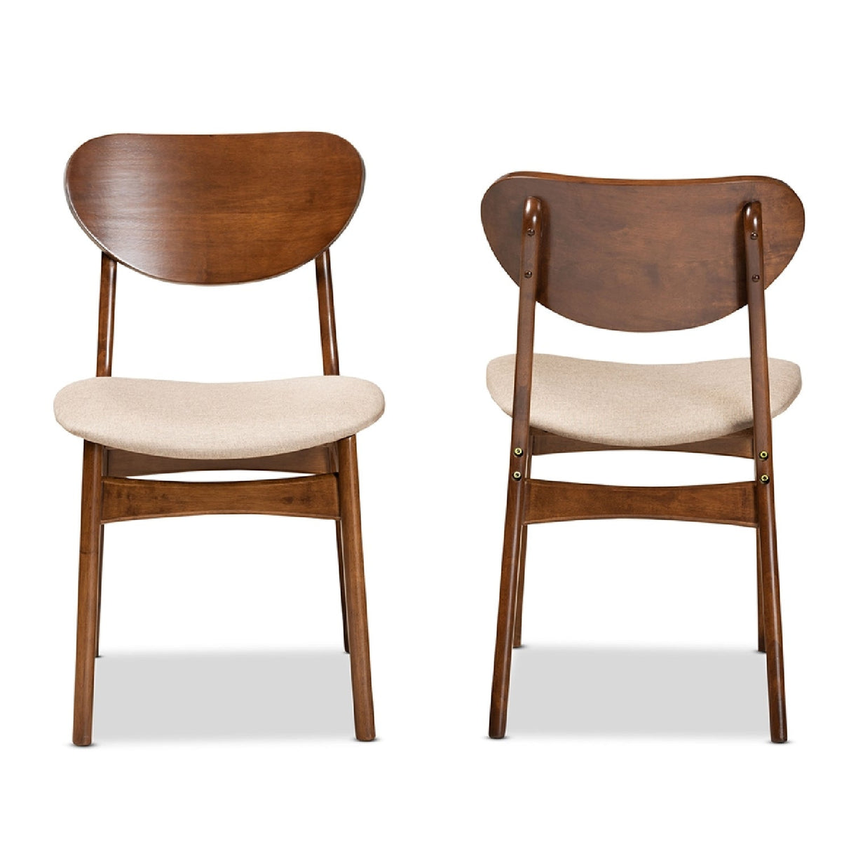 Modern European furniture - Padded Seat Wooden Dining Chairs 2 - www.oroa.com