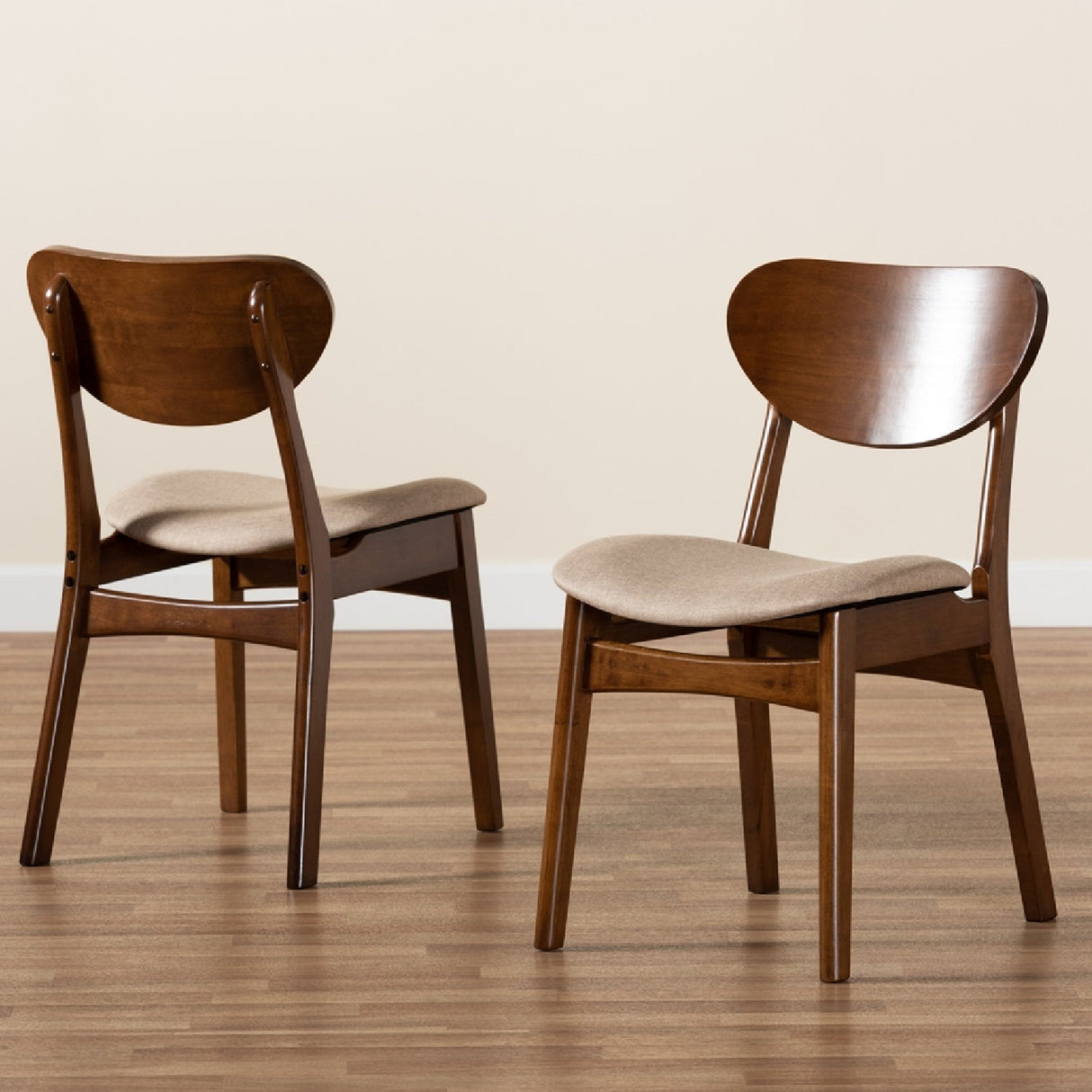 Modern European furniture - Padded Seat Wooden Dining Chairs 2 - www.oroa.com