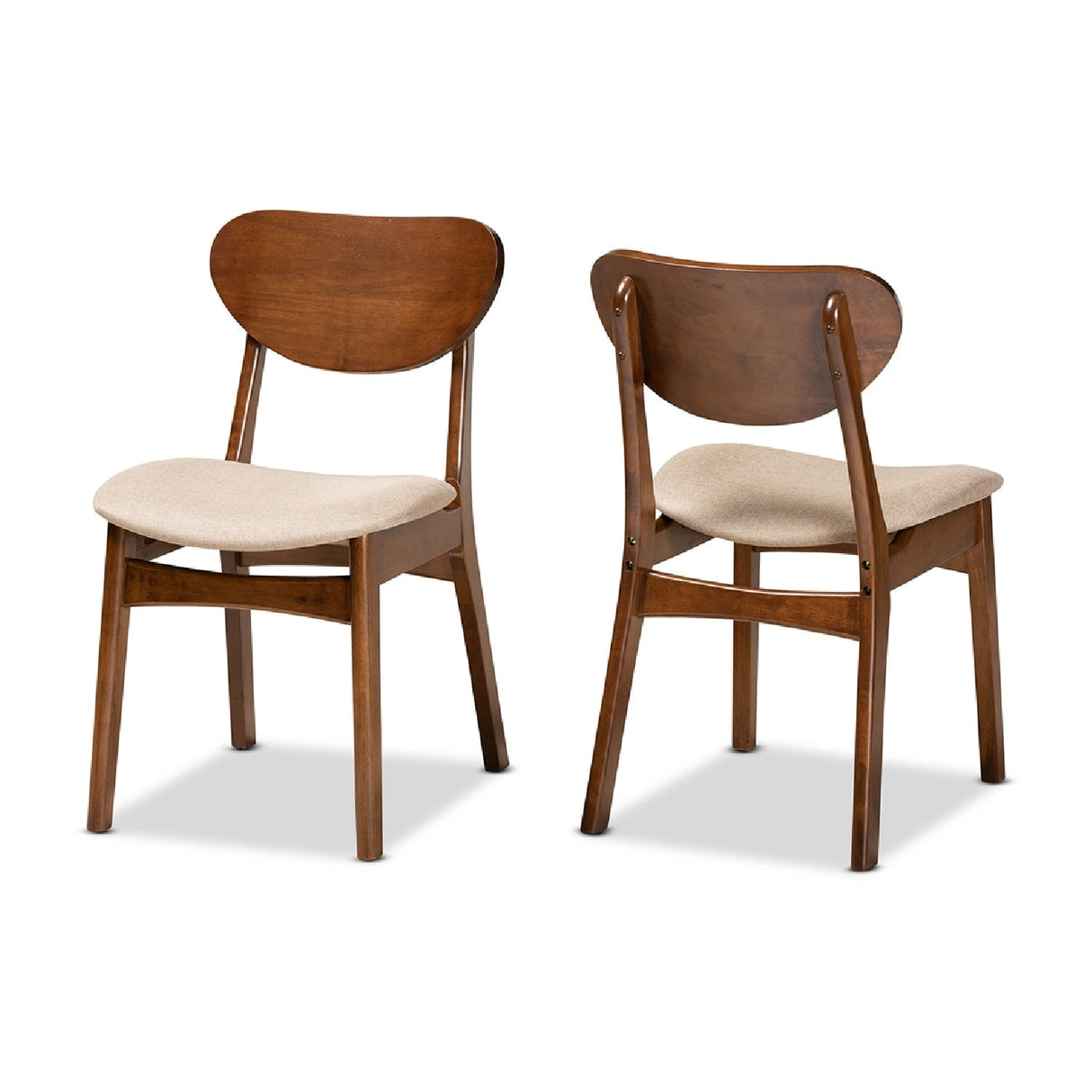 Modern European furniture - Padded Seat Wooden Dining Chairs 2 - www.oroa.com