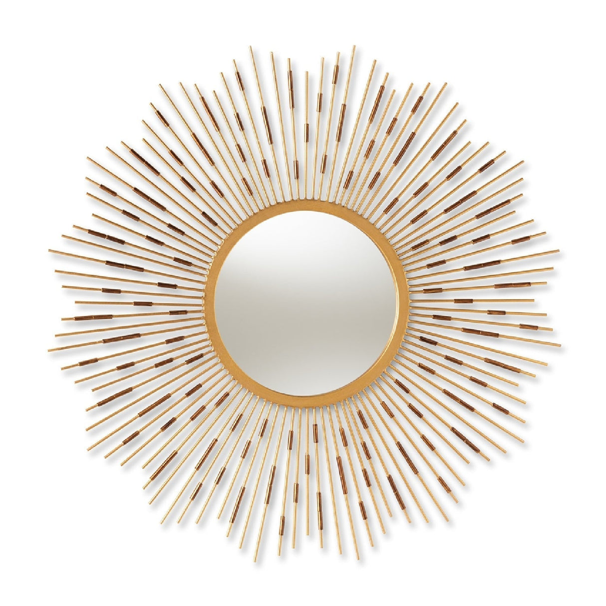 Contract furniture - Gold Sunburst Accent Wall Mirror - www.oroatrade.com