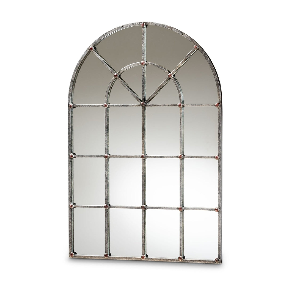 Hospitality furniture - Antique Silver Arched Wall Mirror - www.oroatrade.com