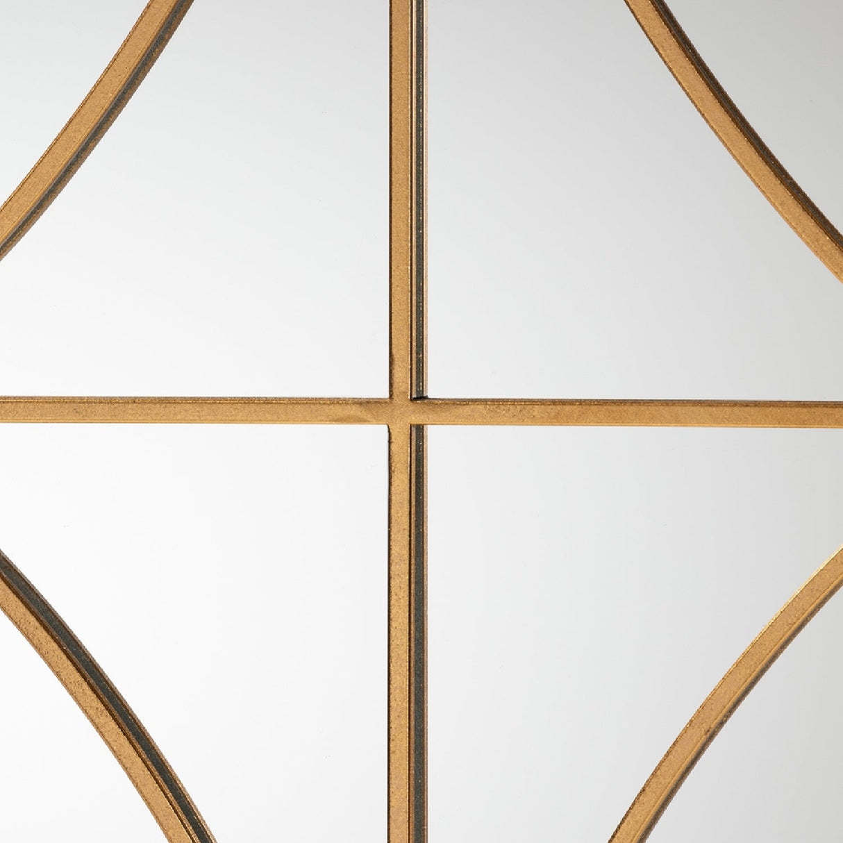 Contract furniture - Gold Arched Accent Wall Mirror - www.oroatrade.com