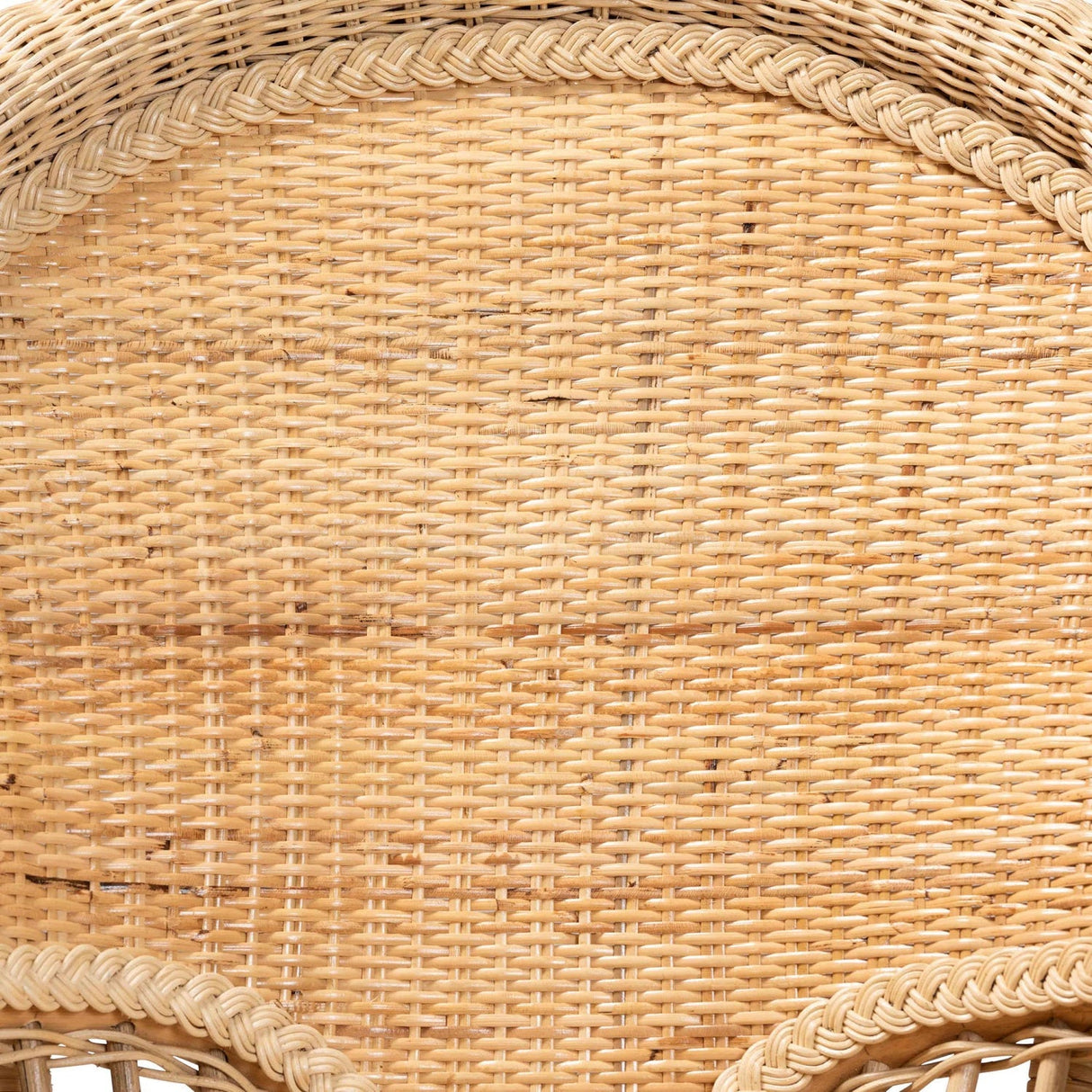Modern European furniture - Woven Natural Rattan Accent Chair - www.oroa.com