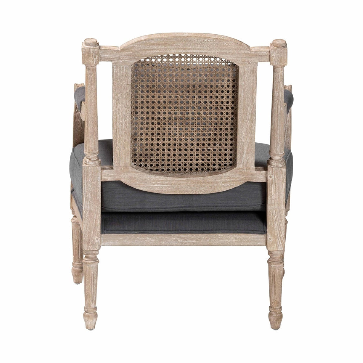 Modern European furniture - Carved Wood Framed Accent Chair - www.oroa.com