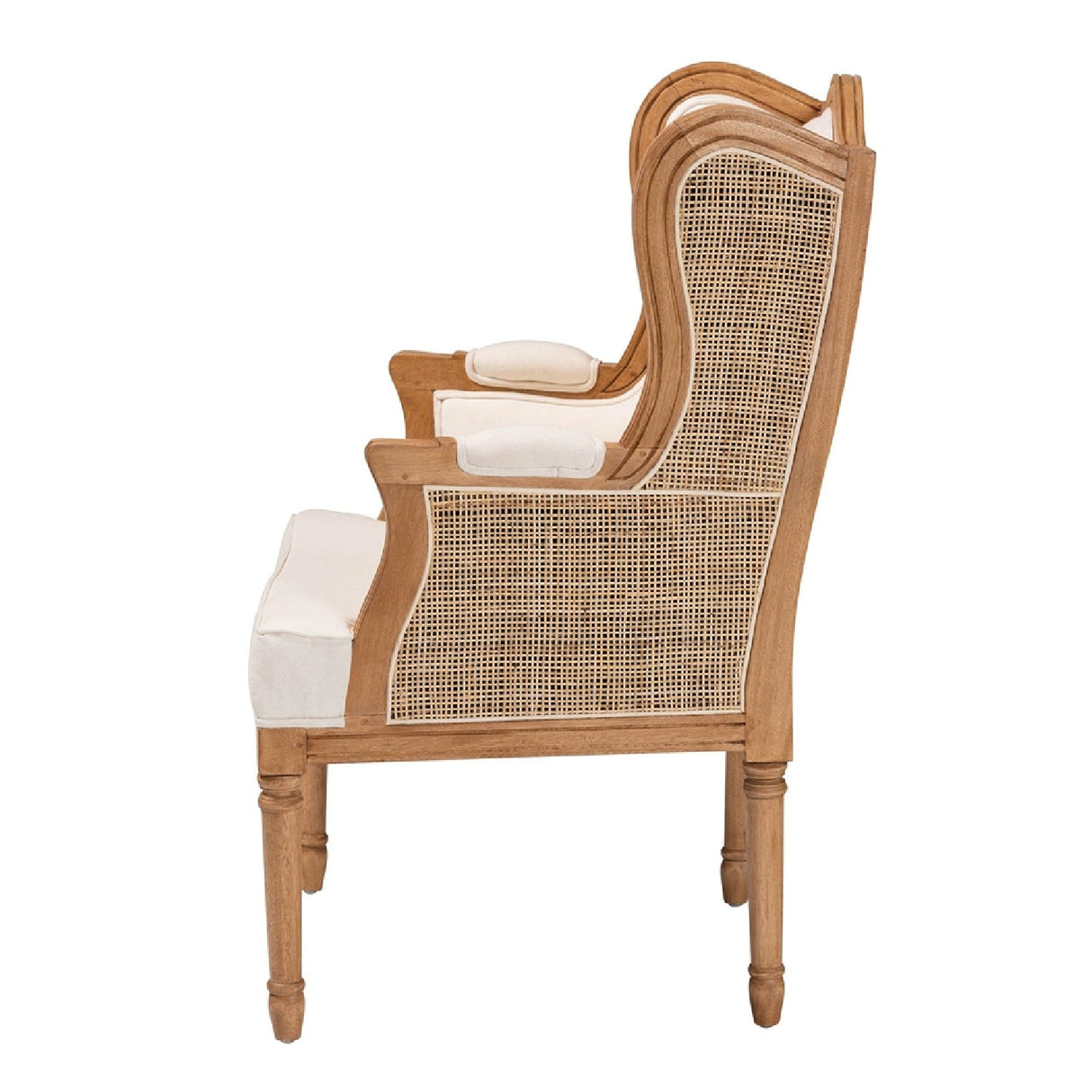 Modern European furniture - Beige French Style Accent Chair - www.oroa.com