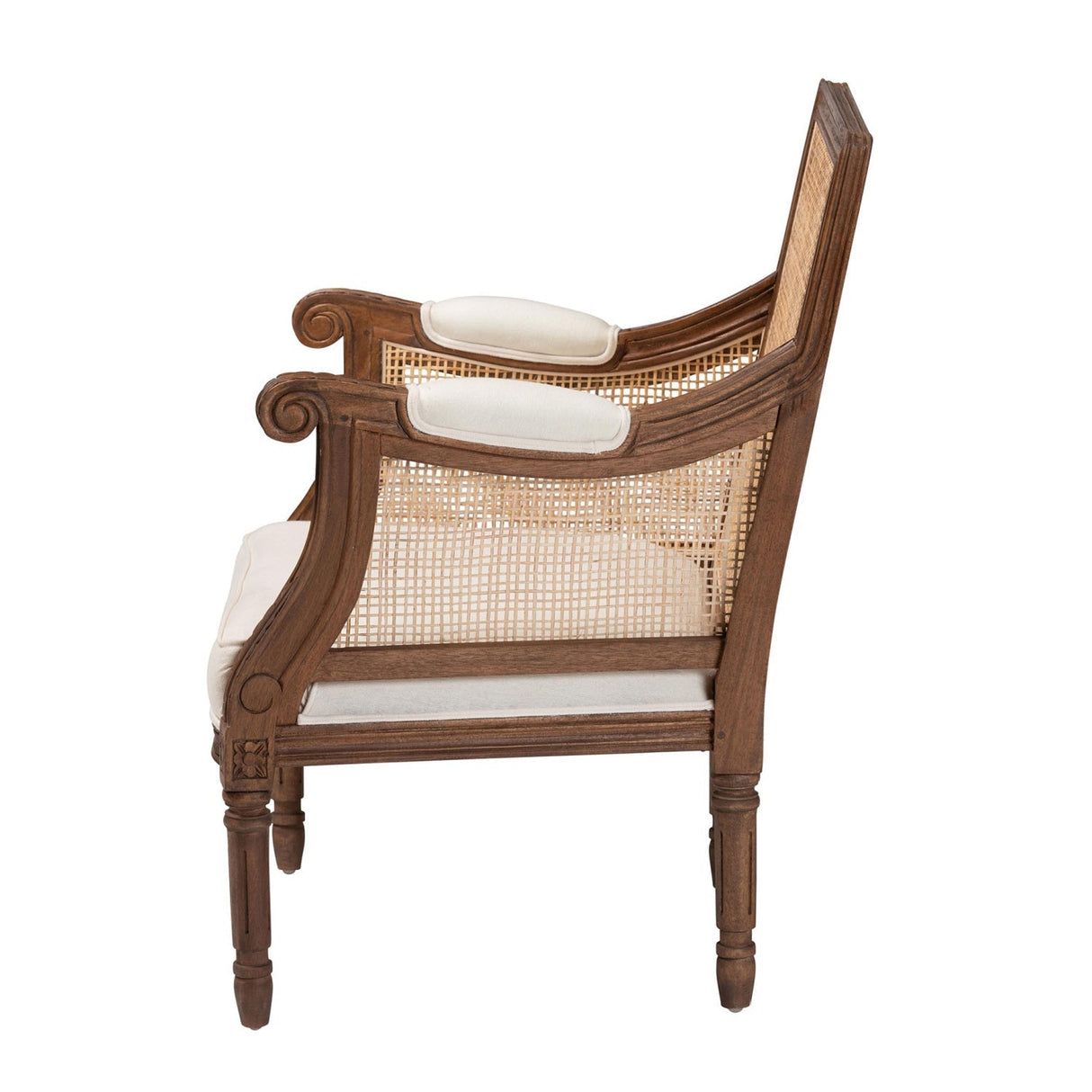 Modern European furniture - Wooden Padded Accent Chair - www.oroa.com