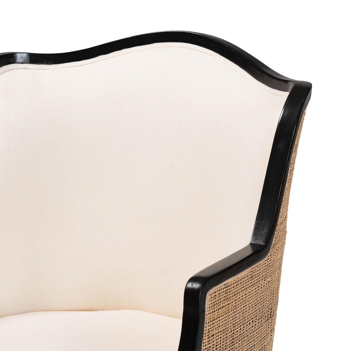 Modern European furniture - Woven Rattan French Accent Chair - www.oroa.com