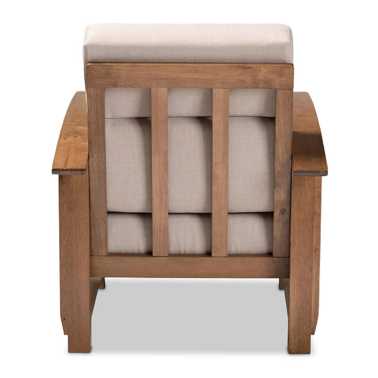 Modern European furniture - Wooden Mission Style Lounge Chair - www.oroa.com