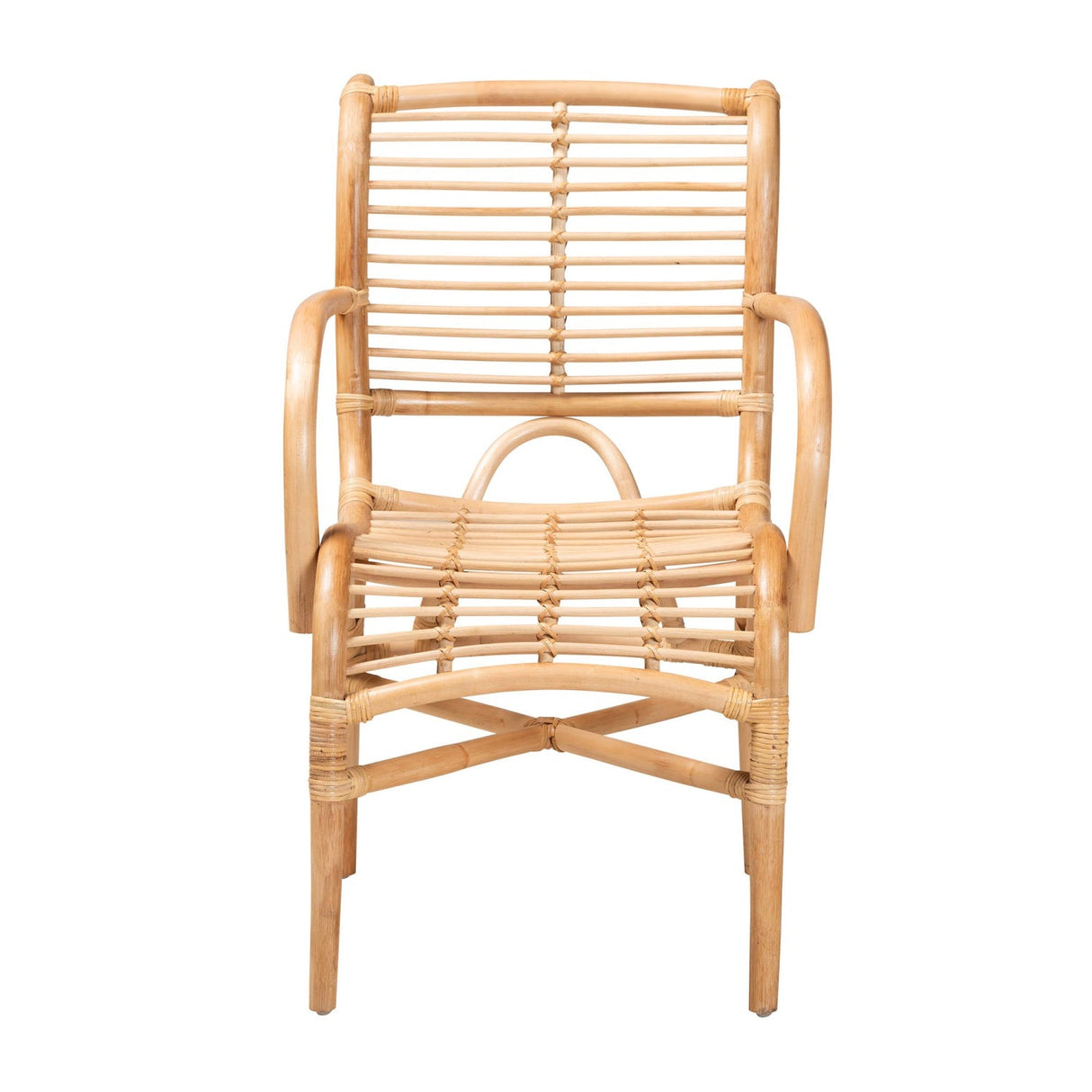 Modern European furniture - Rattan Rods Bohemian Lounge Chair - www.oroa.com