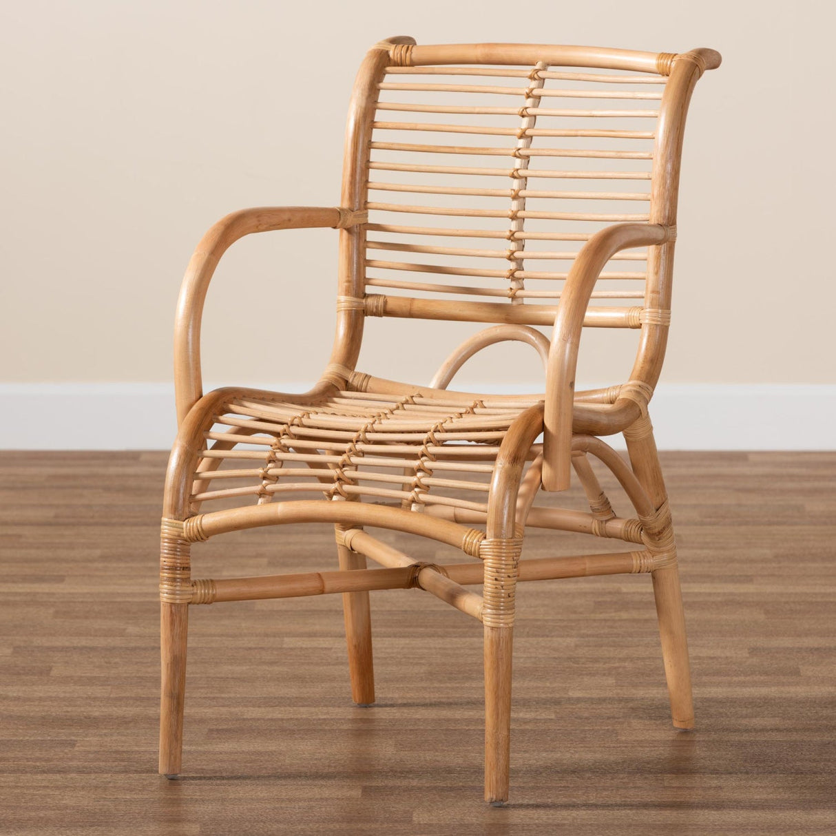 Modern European furniture - Rattan Rods Bohemian Lounge Chair - www.oroa.com