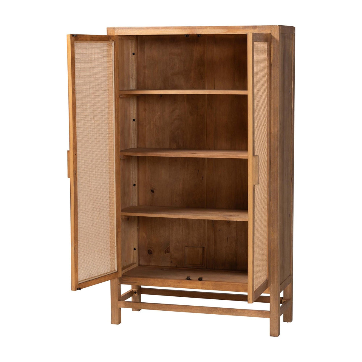 Modern European furniture - 2 Door Rattan Accent Cabinet - www.oroa.com