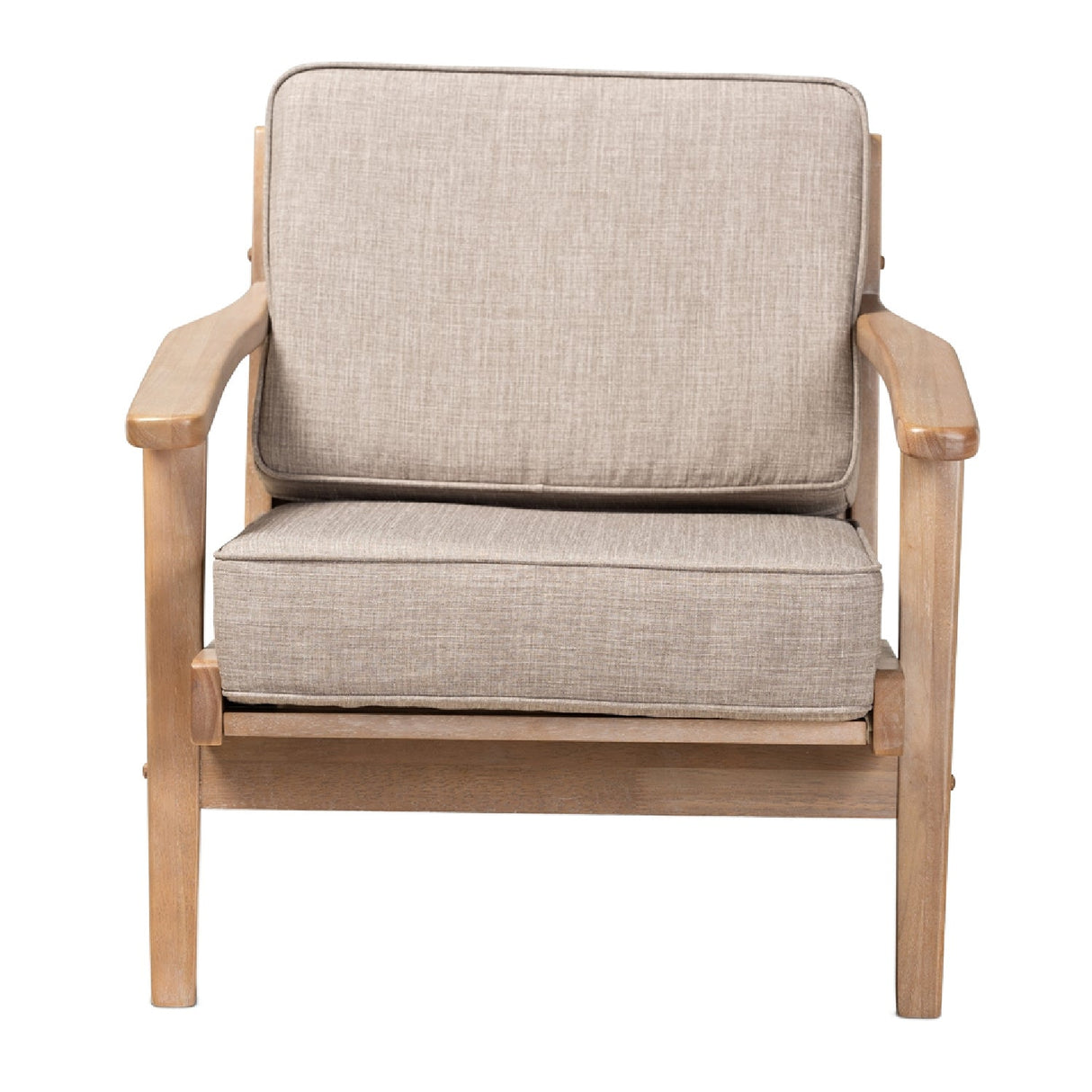 Oak Framed Lounge Chair | Bali Loom Sigrid | Oroa.com