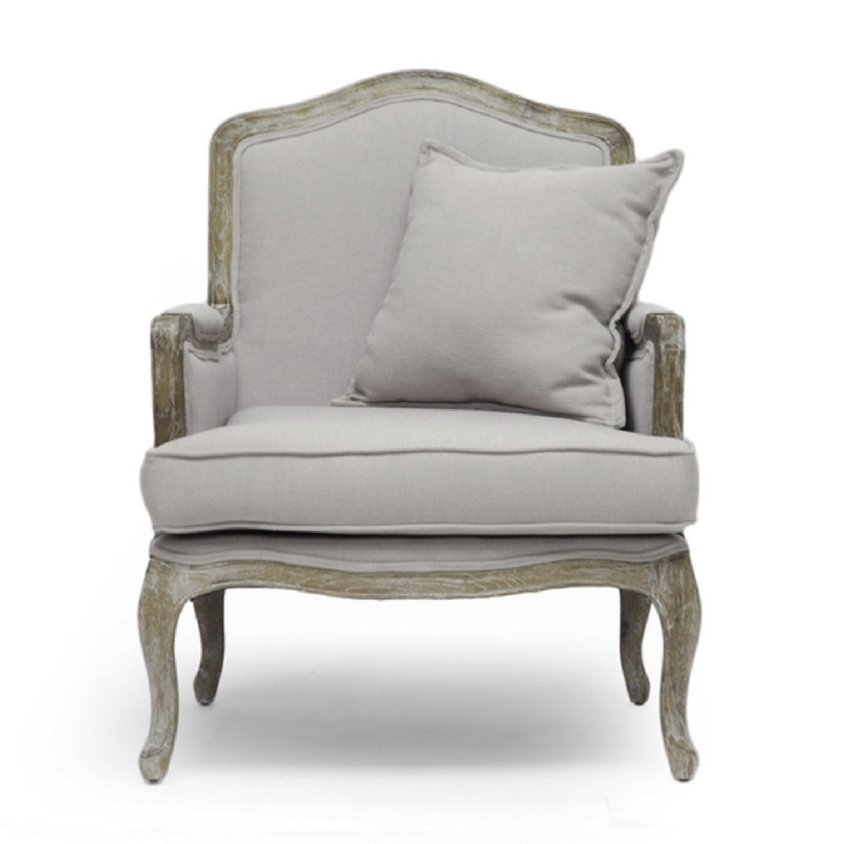 Modern European furniture - Antiqued French Style Accent Chair - www.oroa.com