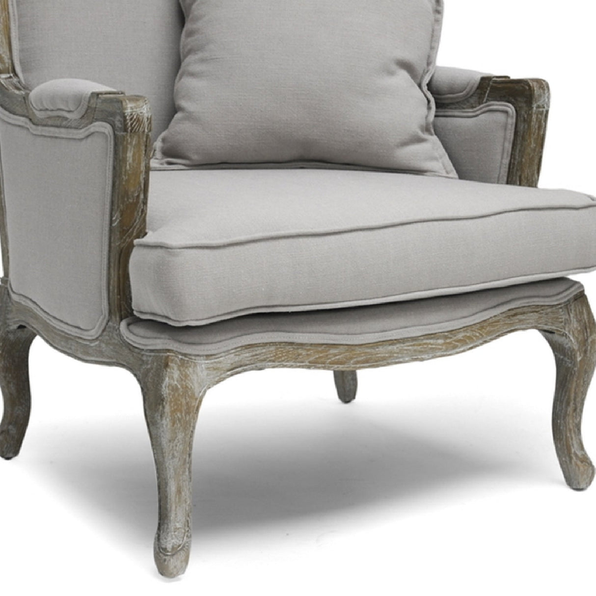 Modern European furniture - Antiqued French Style Accent Chair - www.oroa.com