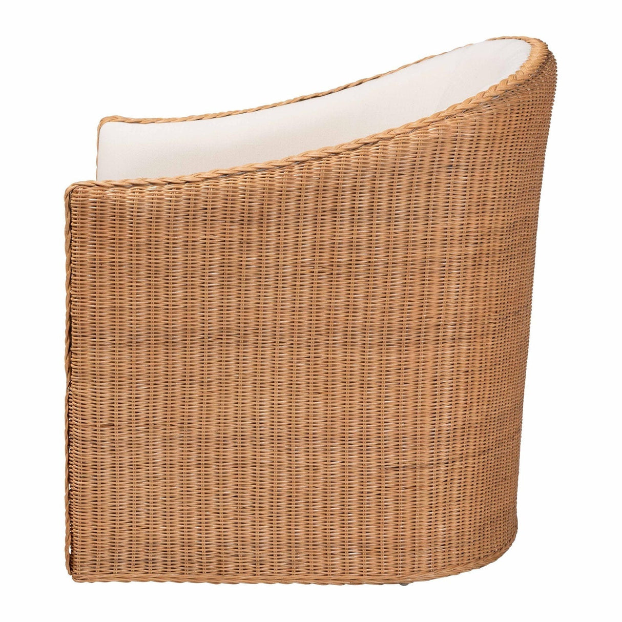 Modern European furniture - Padded Rattan Bohemian Lounge Chair - www.oroa.com