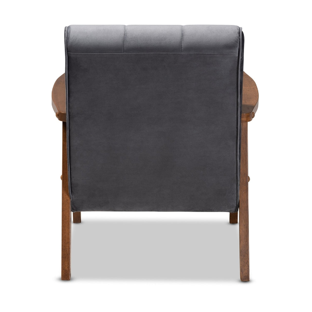 Modern European furniture - Tufted Velvet Accent Chair - www.oroa.com