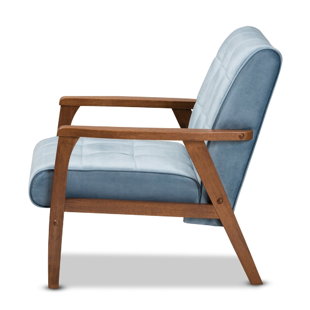 Modern European furniture - Tufted Velvet Accent Chair - www.oroa.com