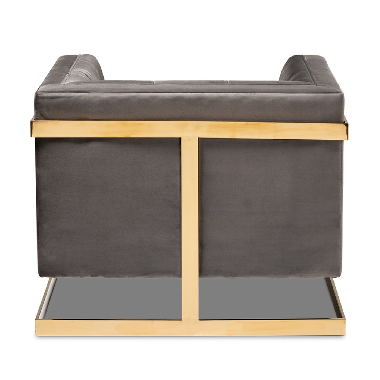 Modern European furniture - Button Tufted Velvet Accent Chair - www.oroa.com