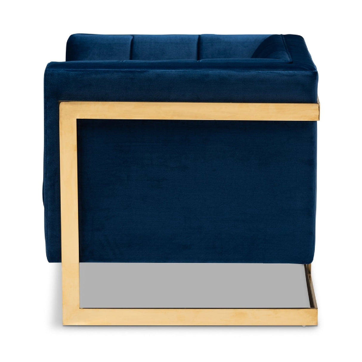 Modern European furniture - Button Tufted Velvet Accent Chair - www.oroa.com