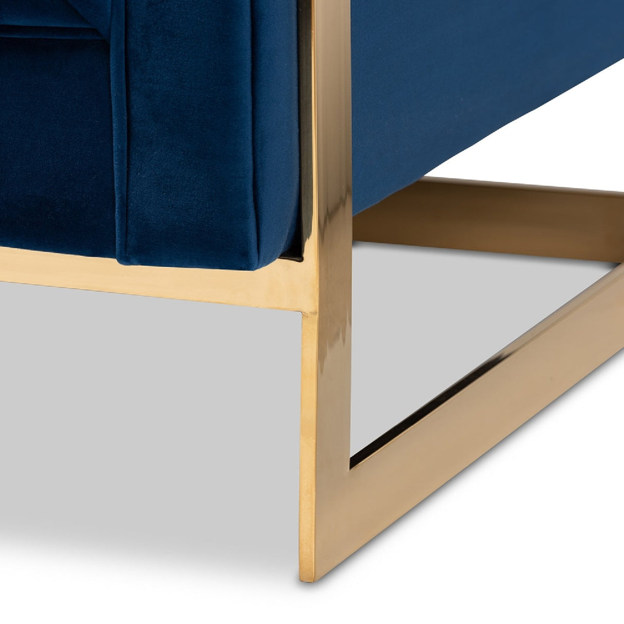 Modern European furniture - Button Tufted Velvet Accent Chair - www.oroa.com