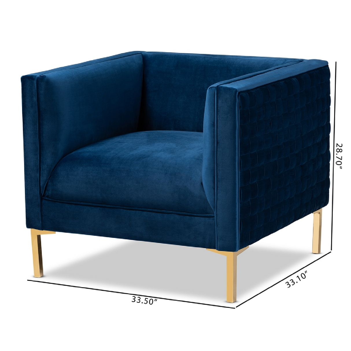 Woven Velvet Accent Chair | Bali Loom Seraphin | Oroa.com