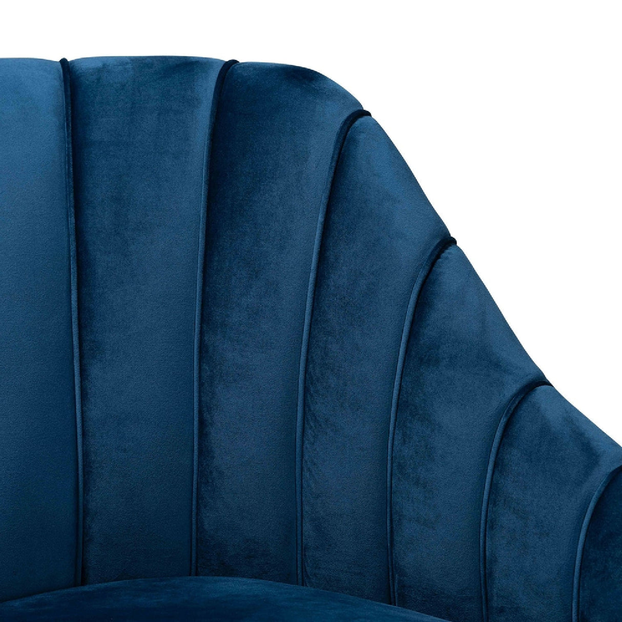 Modern European furniture - Blue Velvet Chaise - www.oroa.com