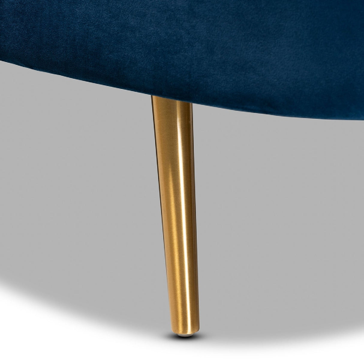 Modern European furniture - Blue Velvet Chaise - www.oroa.com