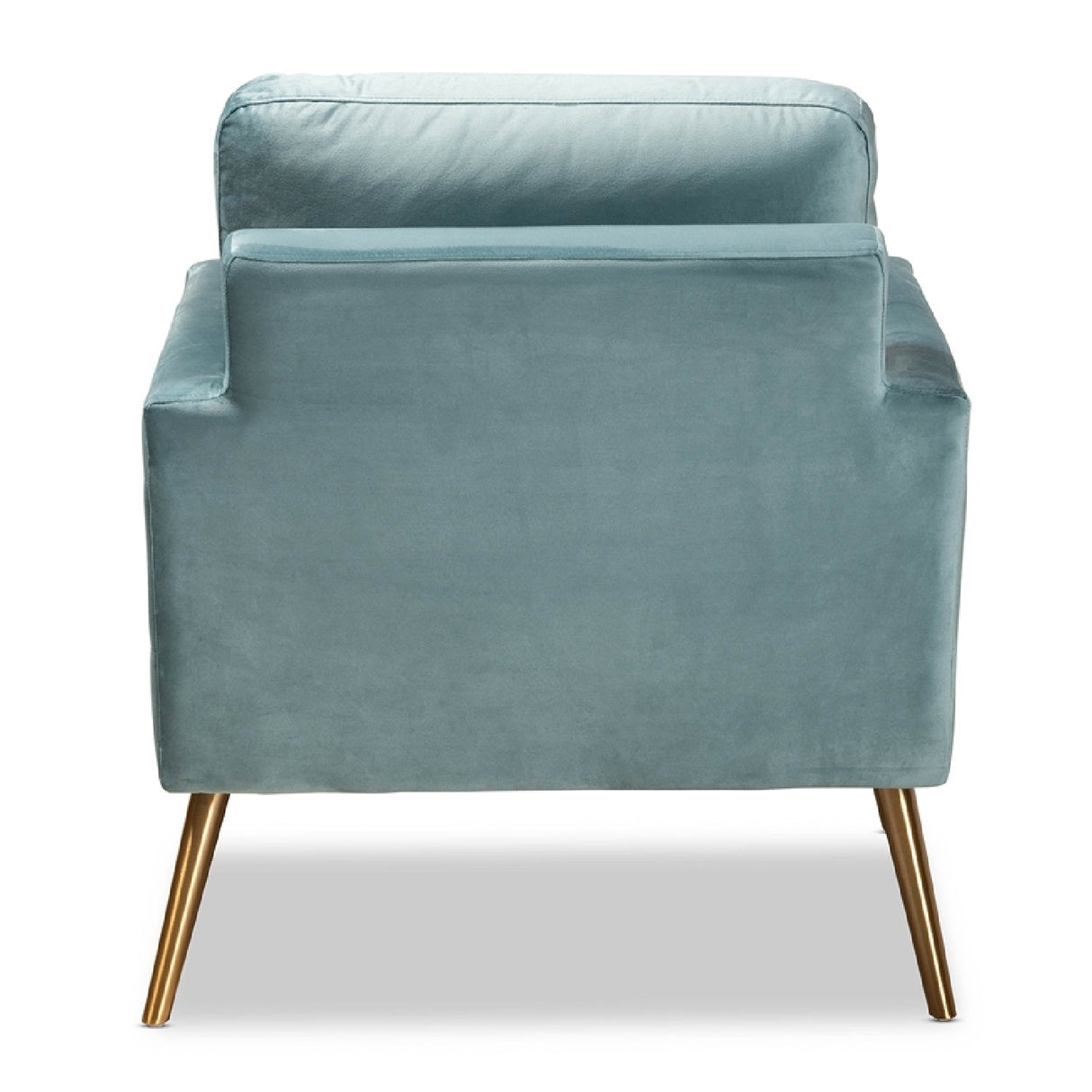 Modern European furniture - Velvet Open Armed Accent Chair - www.oroa.com