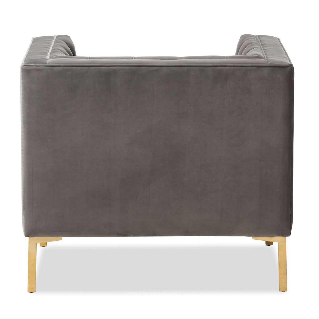 Modern European furniture - Button Tufted Velvet Lounge Chair - www.oroa.com
