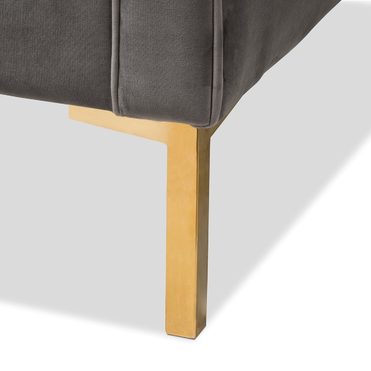 Modern European furniture - Button Tufted Velvet Lounge Chair - www.oroa.com