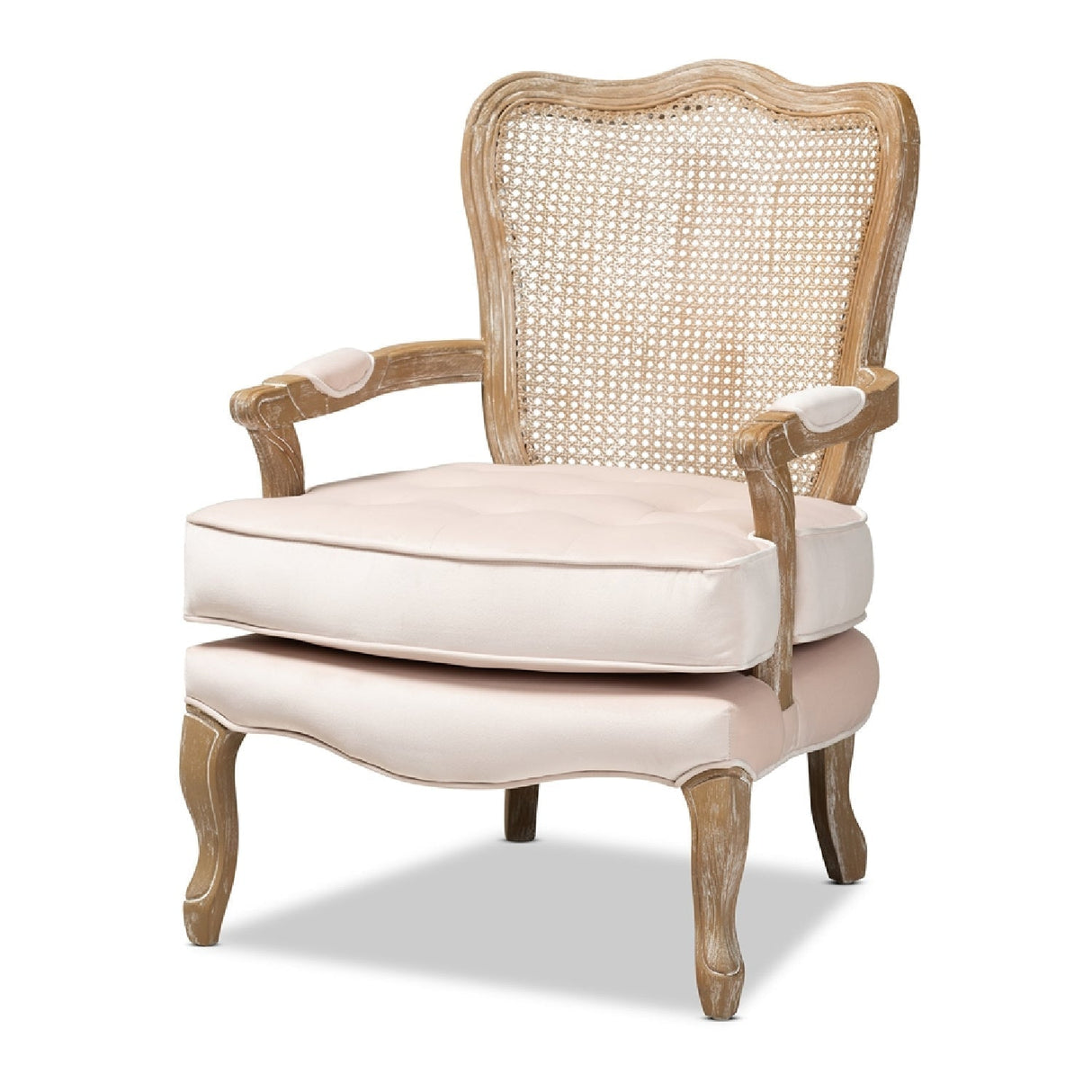 Modern European furniture - Velvet Seat Accent Chair - www.oroa.com