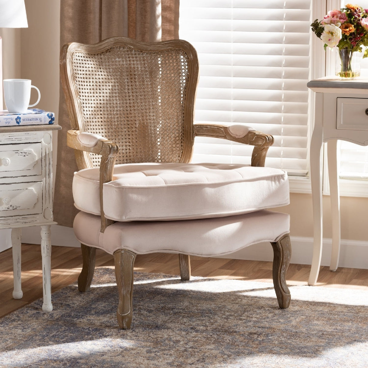 Modern European furniture - Velvet Seat Accent Chair - www.oroa.com