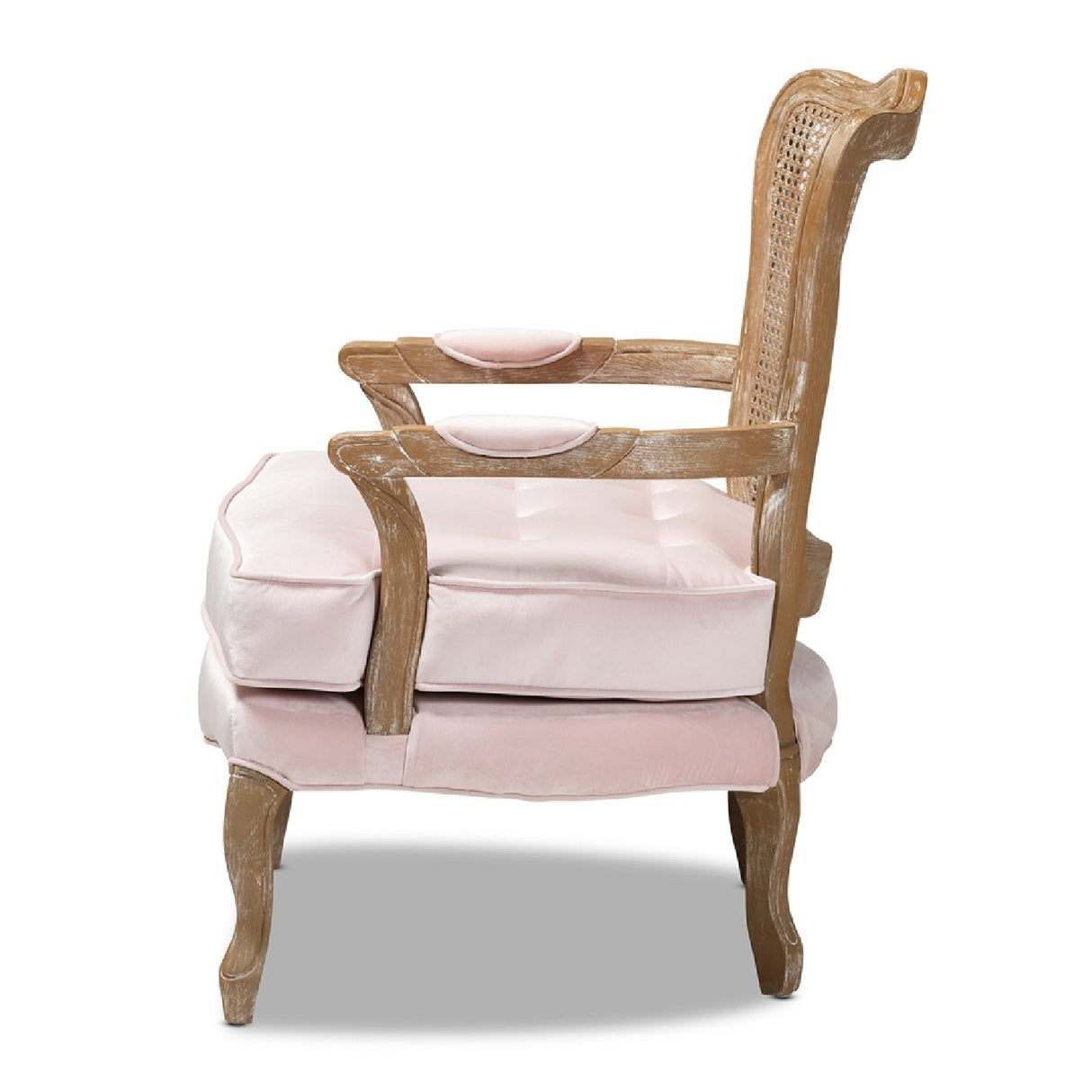 Modern European furniture - Velvet Seat Accent Chair - www.oroa.com