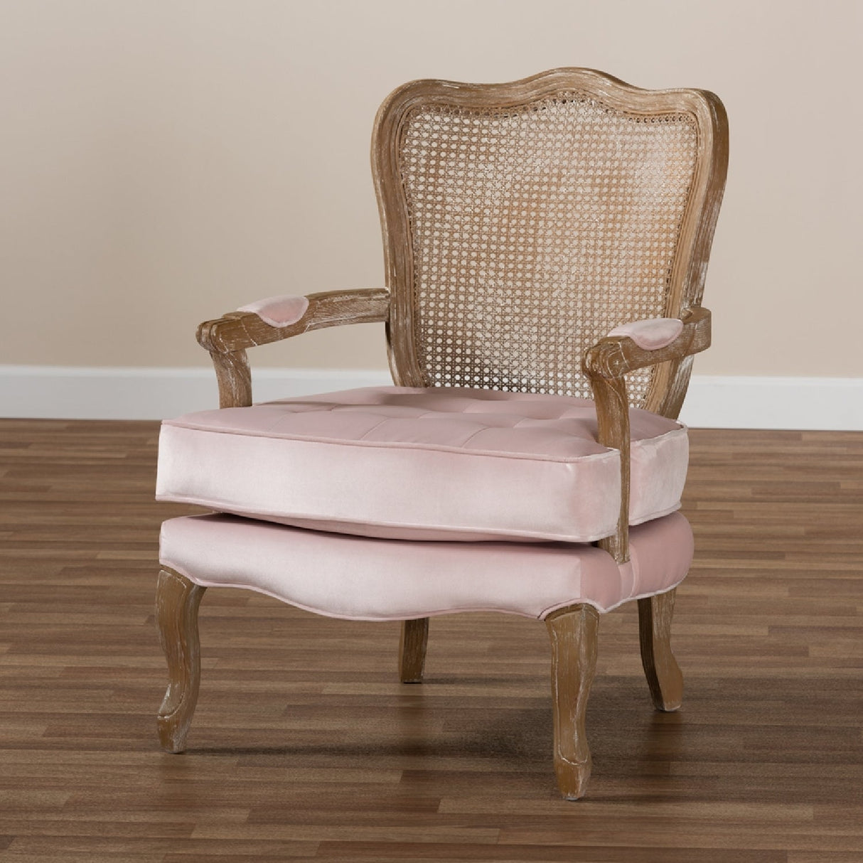 Modern European furniture - Velvet Seat Accent Chair - www.oroa.com