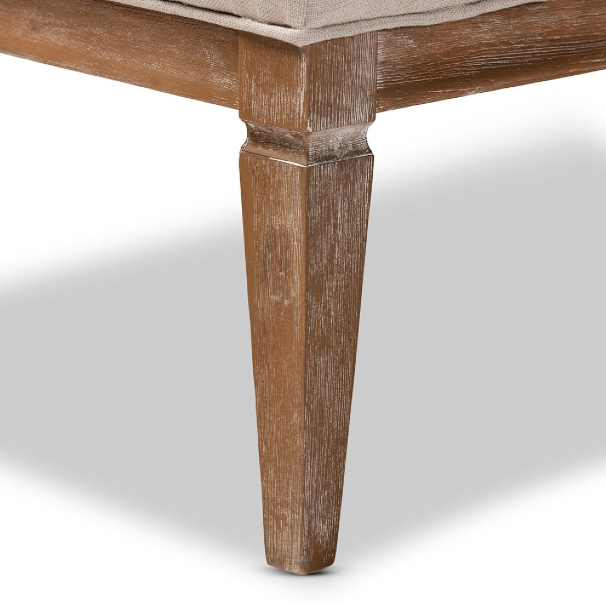 Modern European furniture - Button Tufted Beige Accent Barrel Chair - www.oroa.com