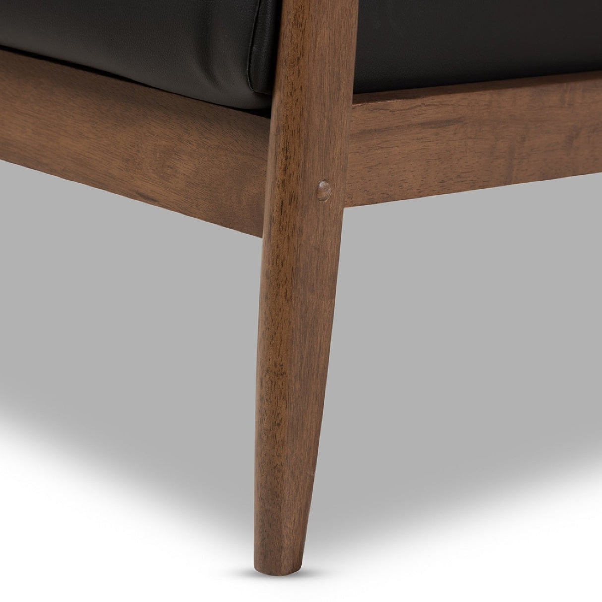 Modern European furniture - Walnut Framed Lounge Chair - www.oroa.com