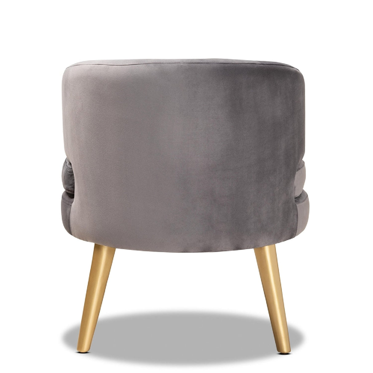Modern European furniture - Round Velvet Accent Chair - www.oroa.com