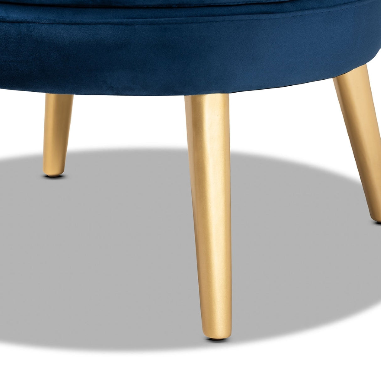 Round Velvet Accent Chair | Bali Loom Baptiste | Oroa.com