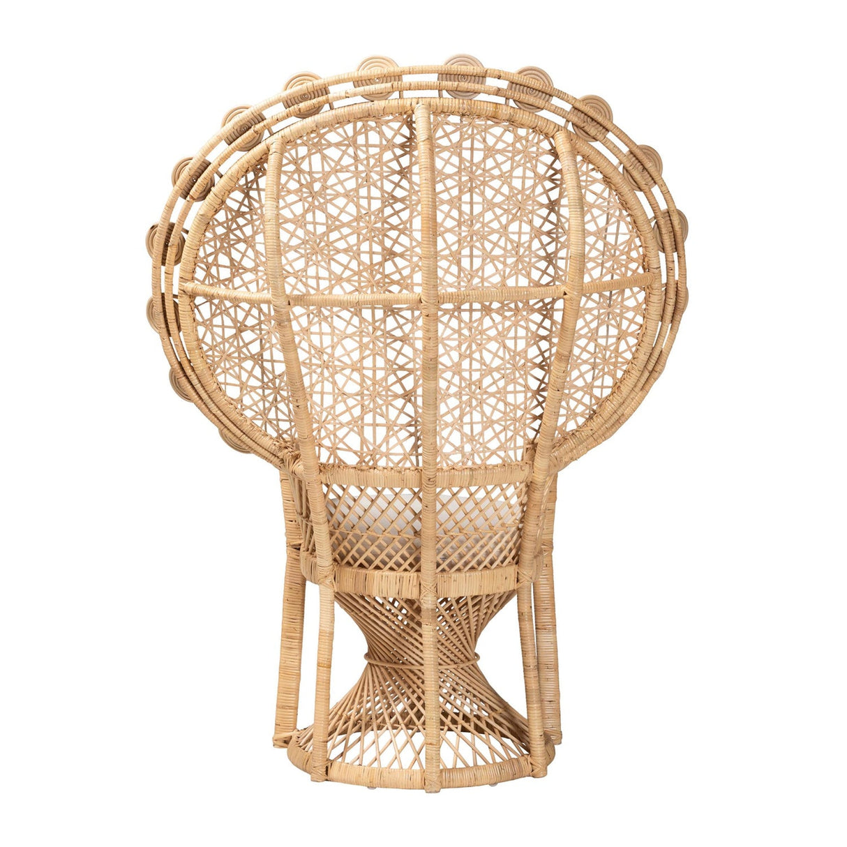 Modern European furniture - Modern Boho Peacock Accent Chair - www.oroa.com