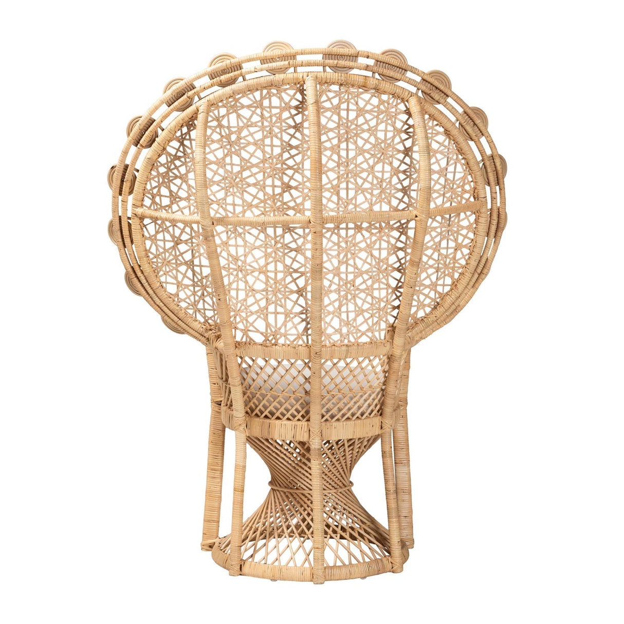 Modern European furniture - Modern Boho Peacock Accent Chair - www.oroa.com