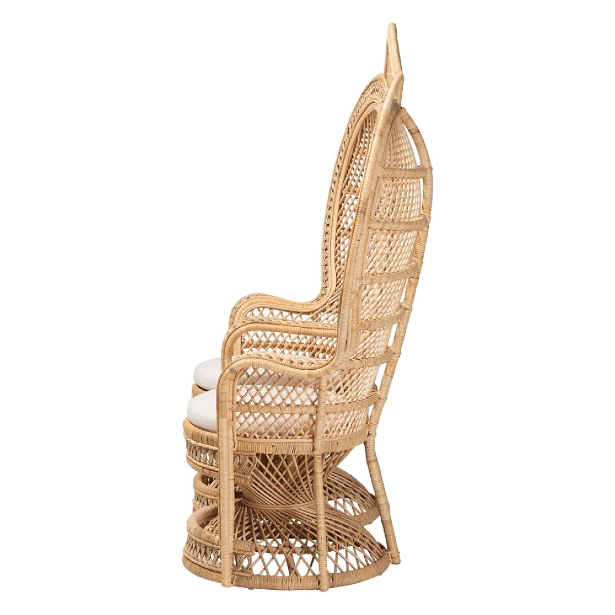 Modern European furniture - 2 Seater Rattan Peacock Chair - www.oroa.com