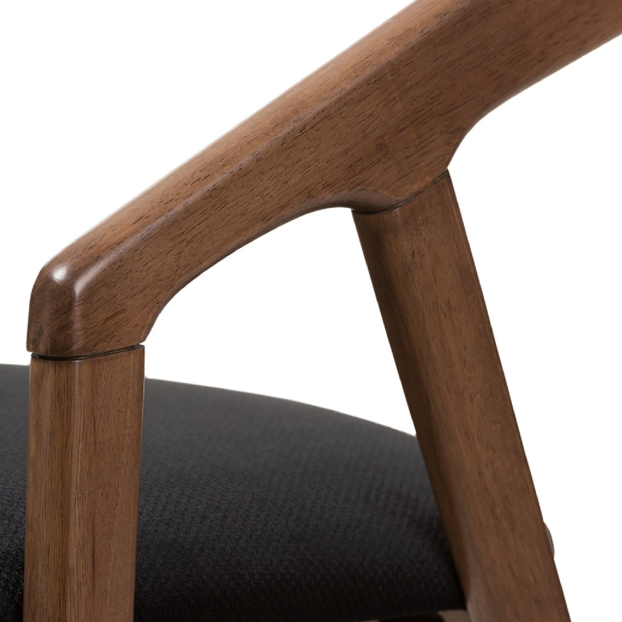 Black Velvet Dining Chairs 2 | Bali Loom Wendy | Oroa.com