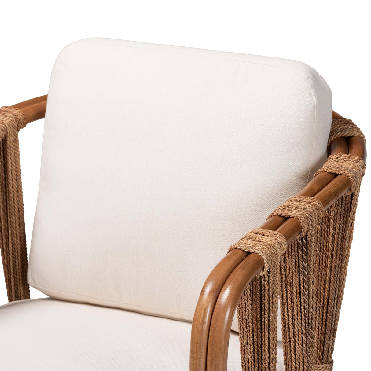 Modern European furniture - Woven Seagrass Accent Chair - www.oroa.com