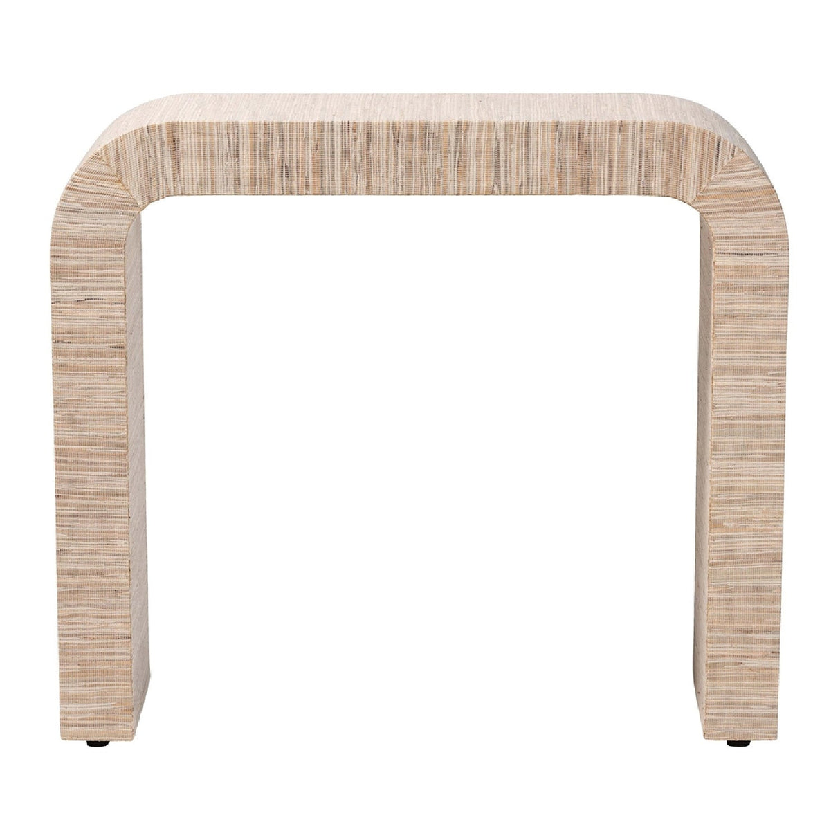 Modern European furniture - Woven Grasscloth Console Table - www.oroa.com