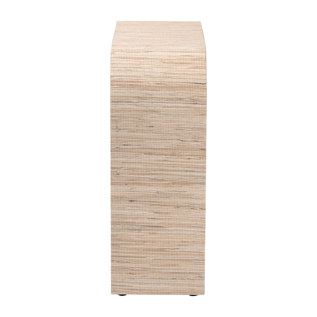 Modern European furniture - Woven Grasscloth Console Table - www.oroa.com