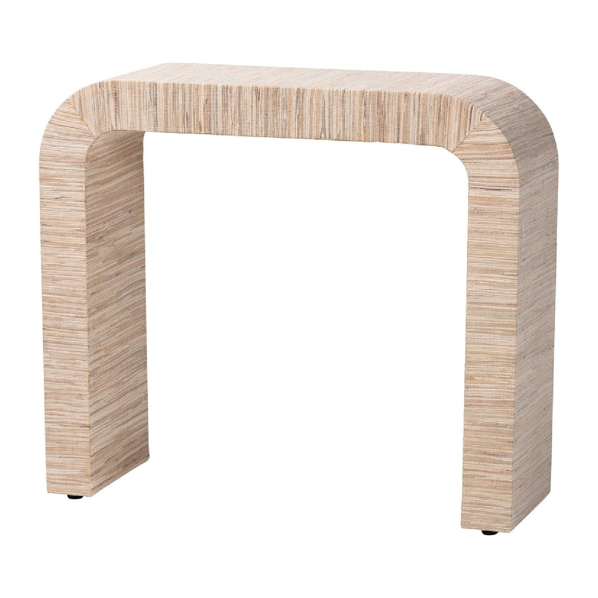 Modern European furniture - Woven Grasscloth Console Table - www.oroa.com