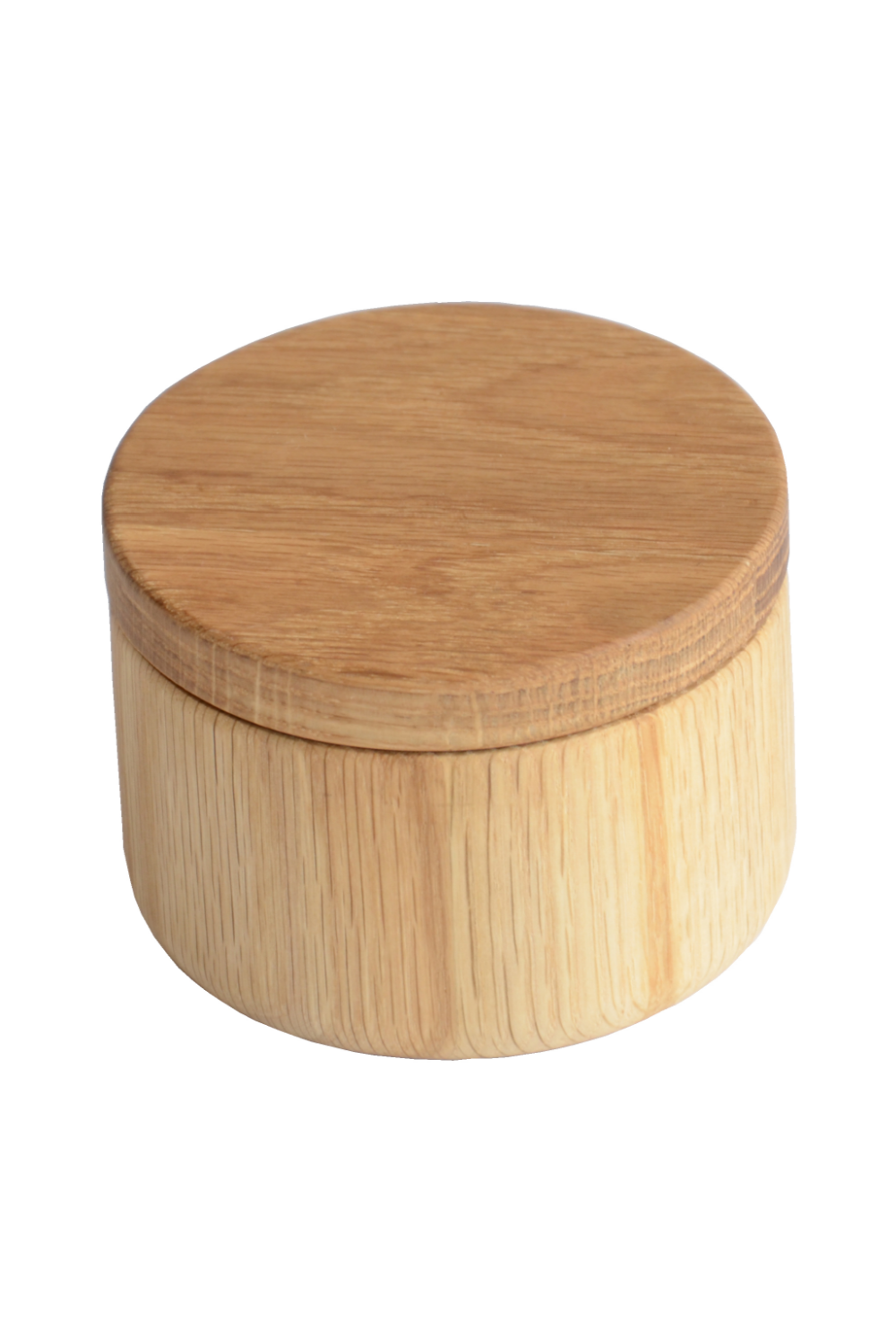 Natural Oak Bowl with Swing Top | Wireworks | Oroa.com