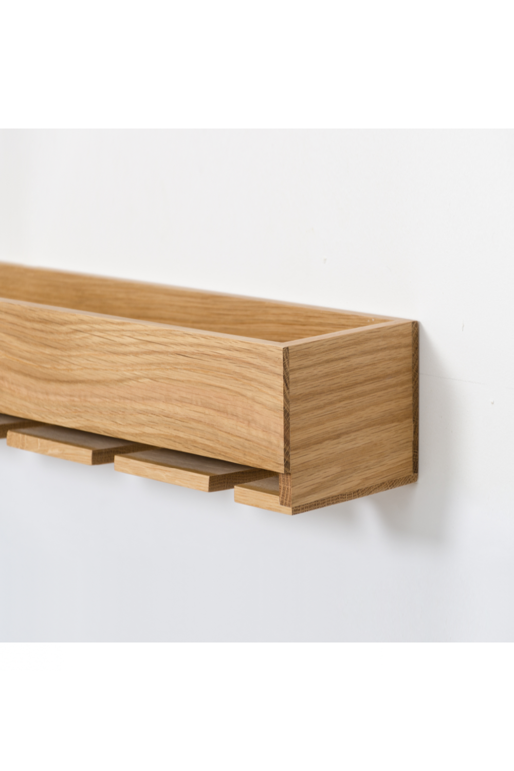 Wooden Glass Holder Shelf | Wireworks | Oroa.com